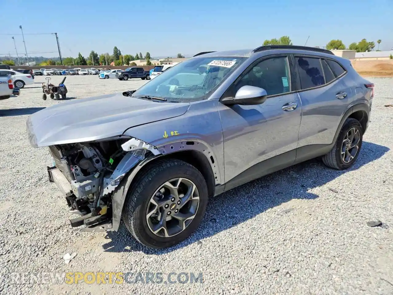 1 Photograph of a damaged car KL77LHEP1SC139031 CHEVROLET TRAX 2025