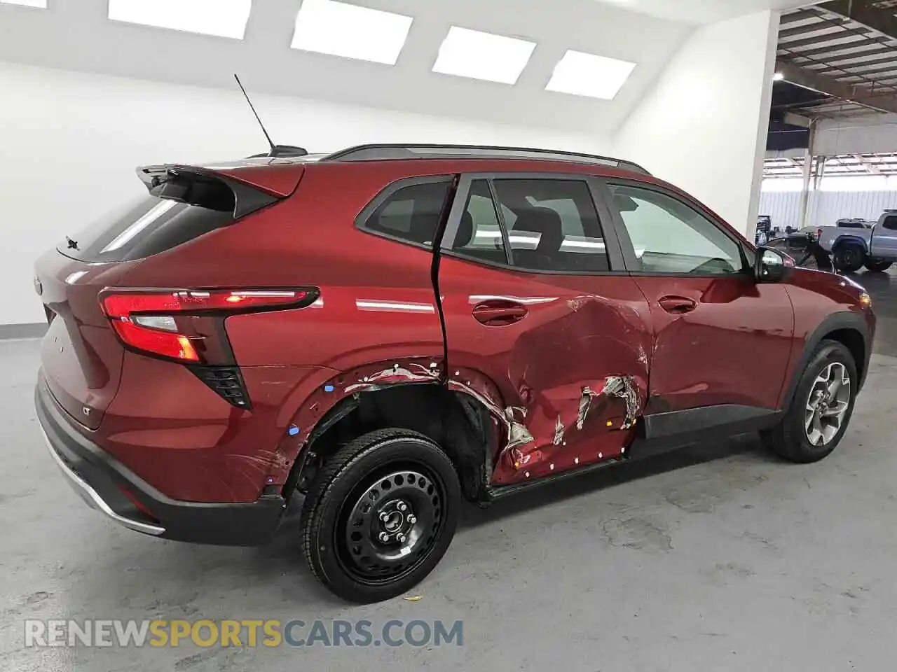 3 Photograph of a damaged car KL77LHEP1SC186219 CHEVROLET TRAX 2025