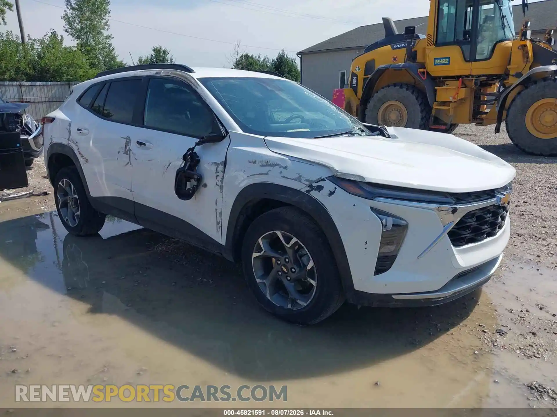 1 Photograph of a damaged car KL77LHEP1SC206517 CHEVROLET TRAX 2025