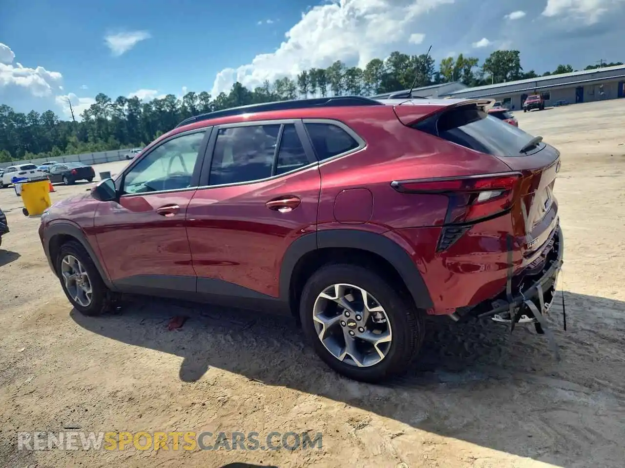 2 Photograph of a damaged car KL77LHEP1SC228758 CHEVROLET TRAX 2025