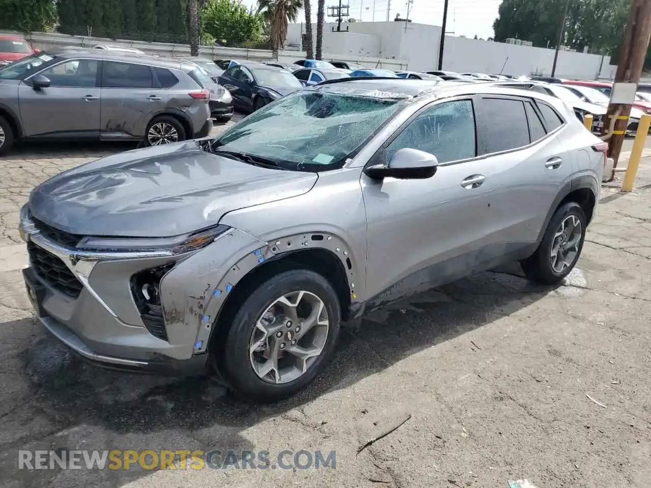 1 Photograph of a damaged car KL77LHEP1SC229019 CHEVROLET TRAX 2025