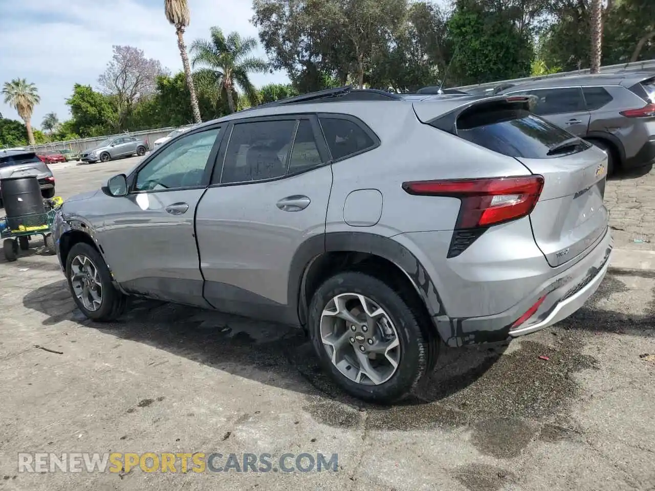 2 Photograph of a damaged car KL77LHEP1SC229019 CHEVROLET TRAX 2025