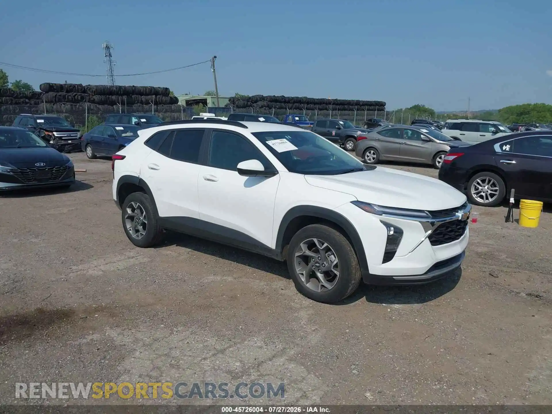1 Photograph of a damaged car KL77LHEP1SC231773 CHEVROLET TRAX 2025