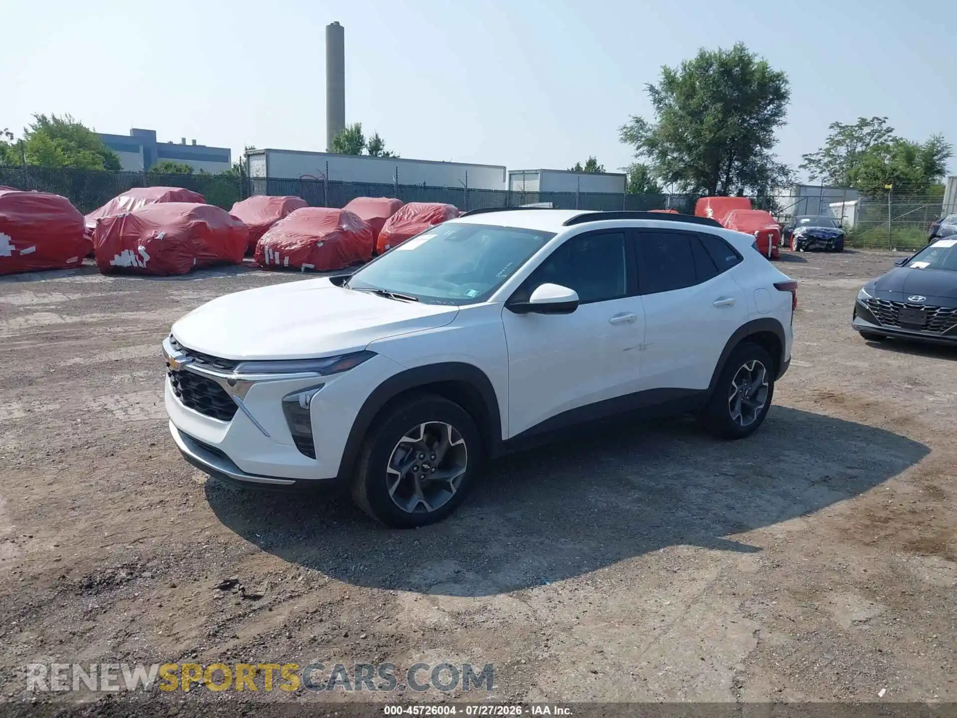 2 Photograph of a damaged car KL77LHEP1SC231773 CHEVROLET TRAX 2025