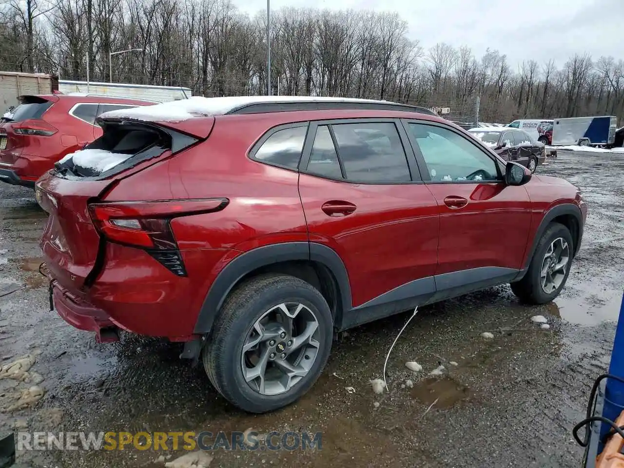 3 Photograph of a damaged car KL77LHEP1SC233264 CHEVROLET TRAX 2025