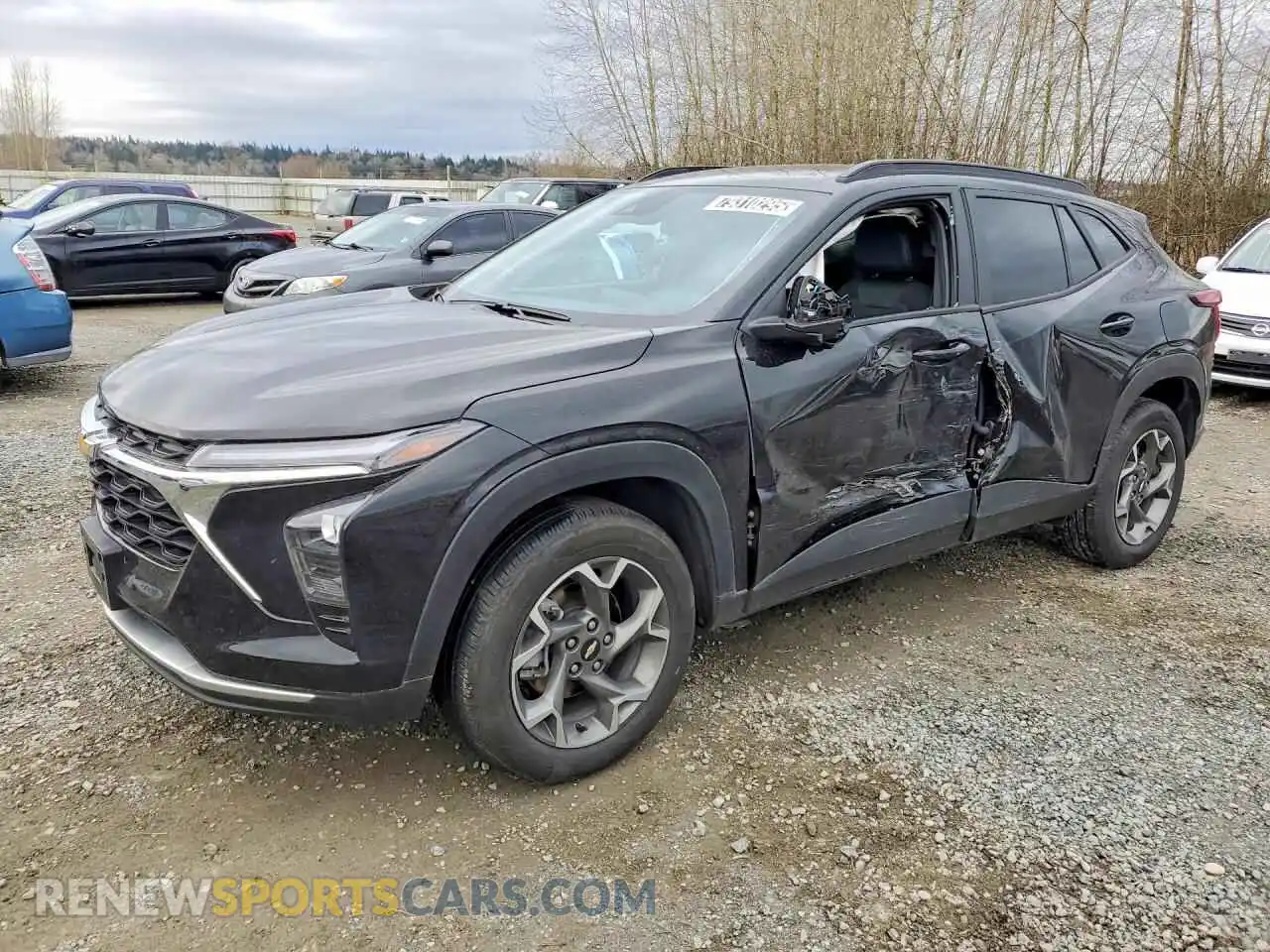 1 Photograph of a damaged car KL77LHEP1SC261484 CHEVROLET TRAX 2025