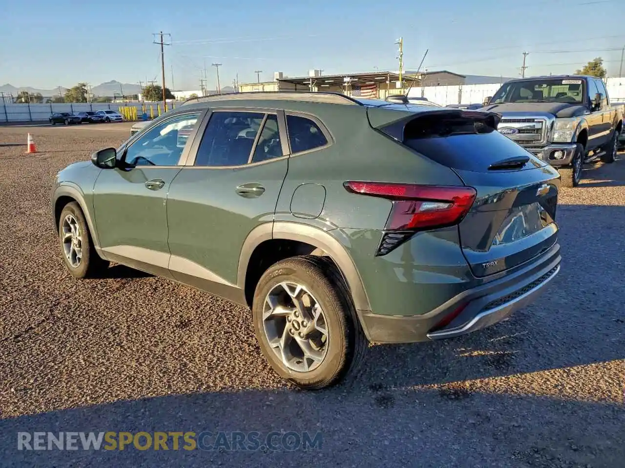 2 Photograph of a damaged car KL77LHEP1SC272453 CHEVROLET TRAX 2025