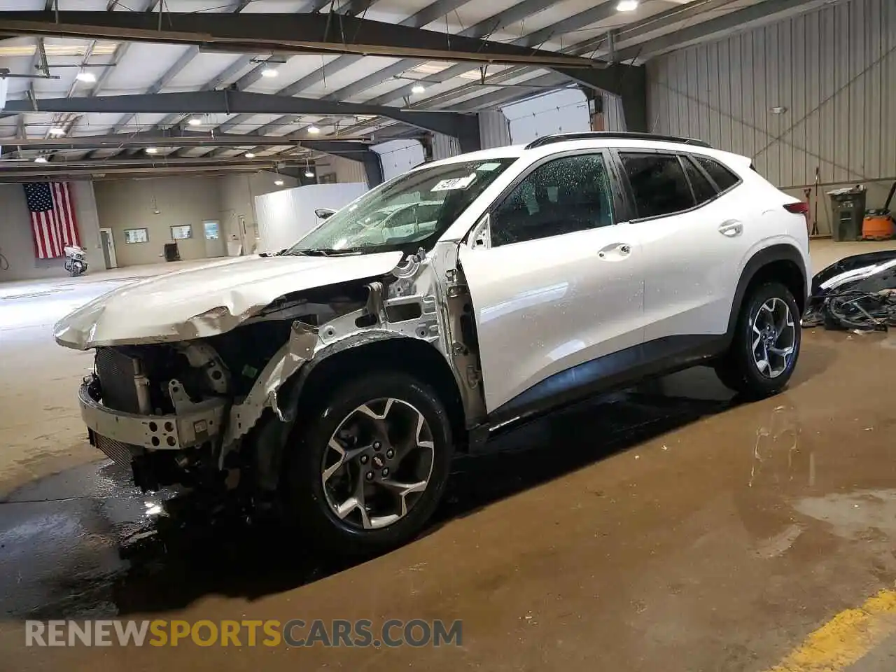 1 Photograph of a damaged car KL77LHEP1SC273330 CHEVROLET TRAX 2025