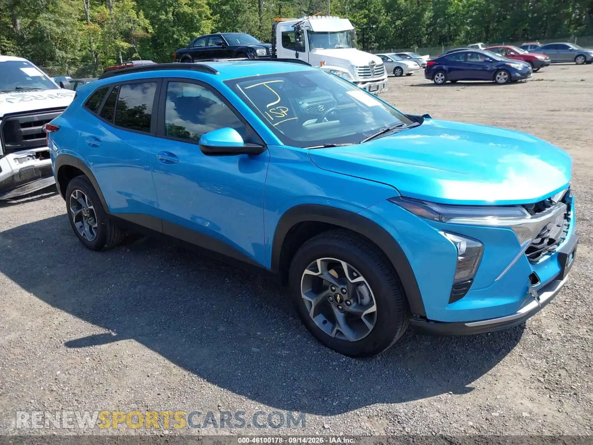 1 Photograph of a damaged car KL77LHEP1SC276146 CHEVROLET TRAX 2025
