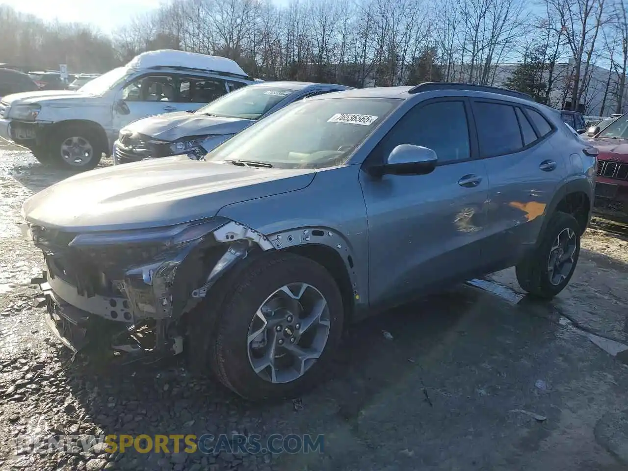 1 Photograph of a damaged car KL77LHEP1SC314927 CHEVROLET TRAX 2025