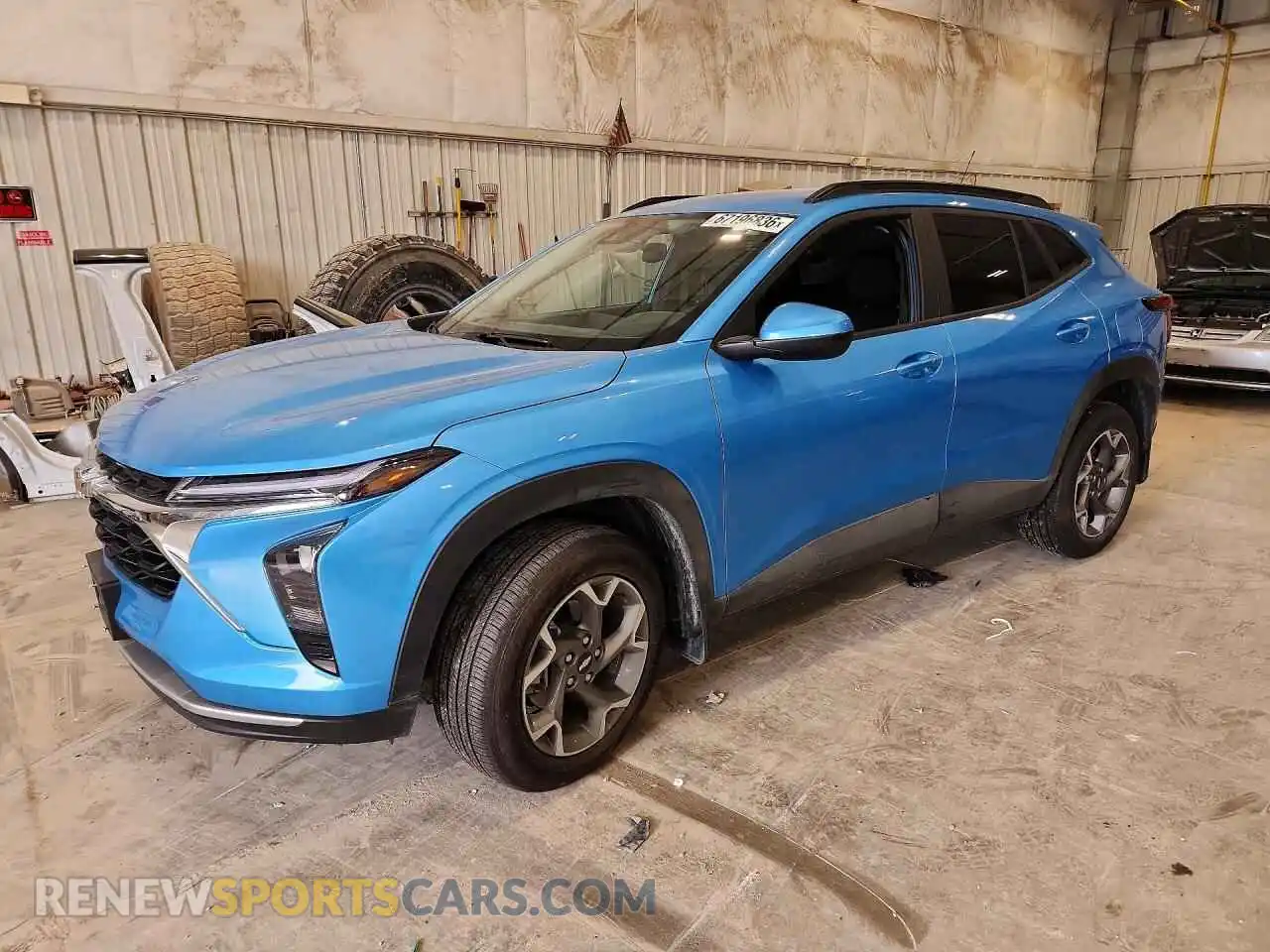 1 Фотография поврежденного автомобиля KL77LHEP1SC334594 CHEVROLET TRAX 2025