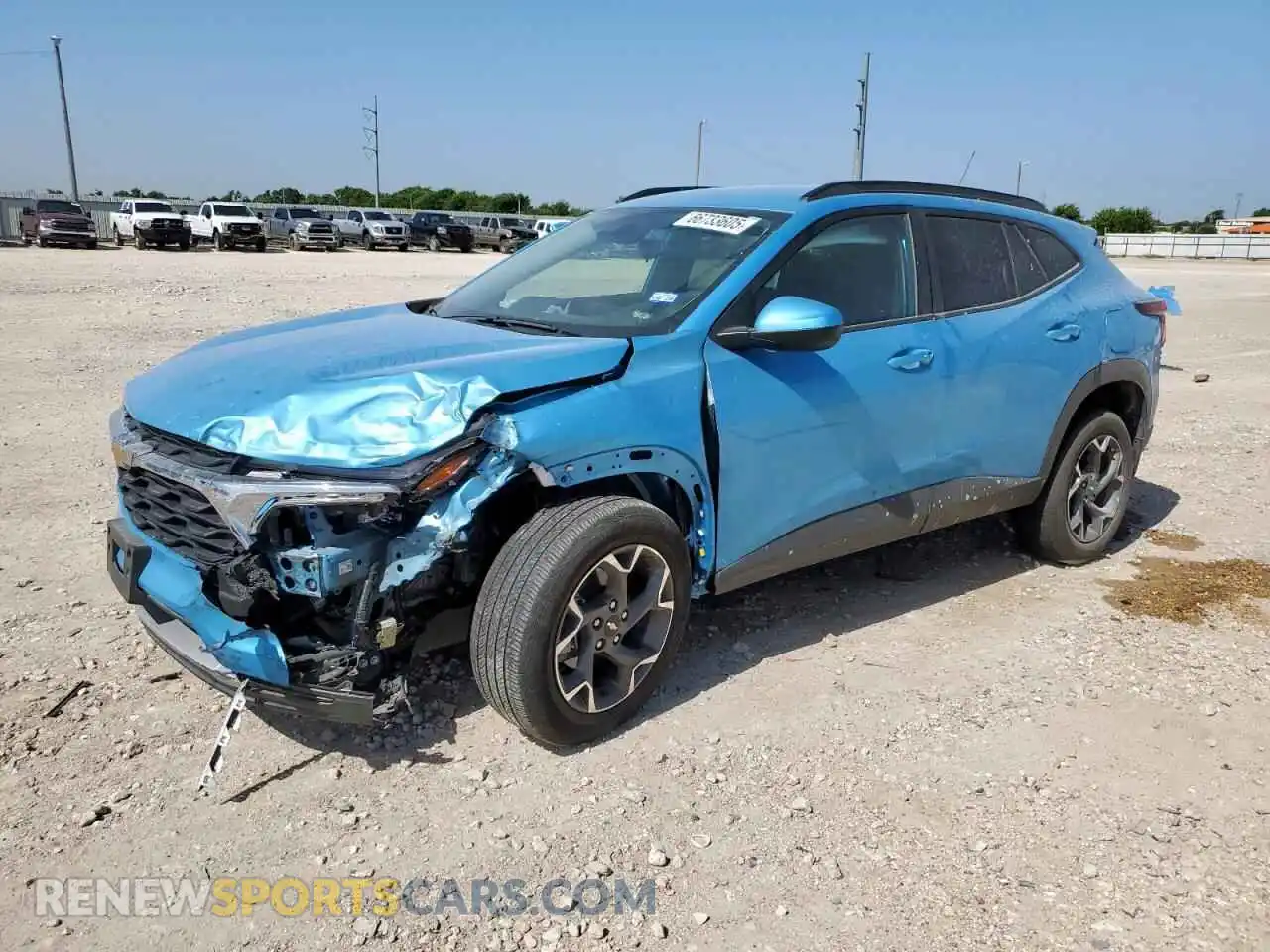 1 Photograph of a damaged car KL77LHEP2SC069104 CHEVROLET TRAX 2025