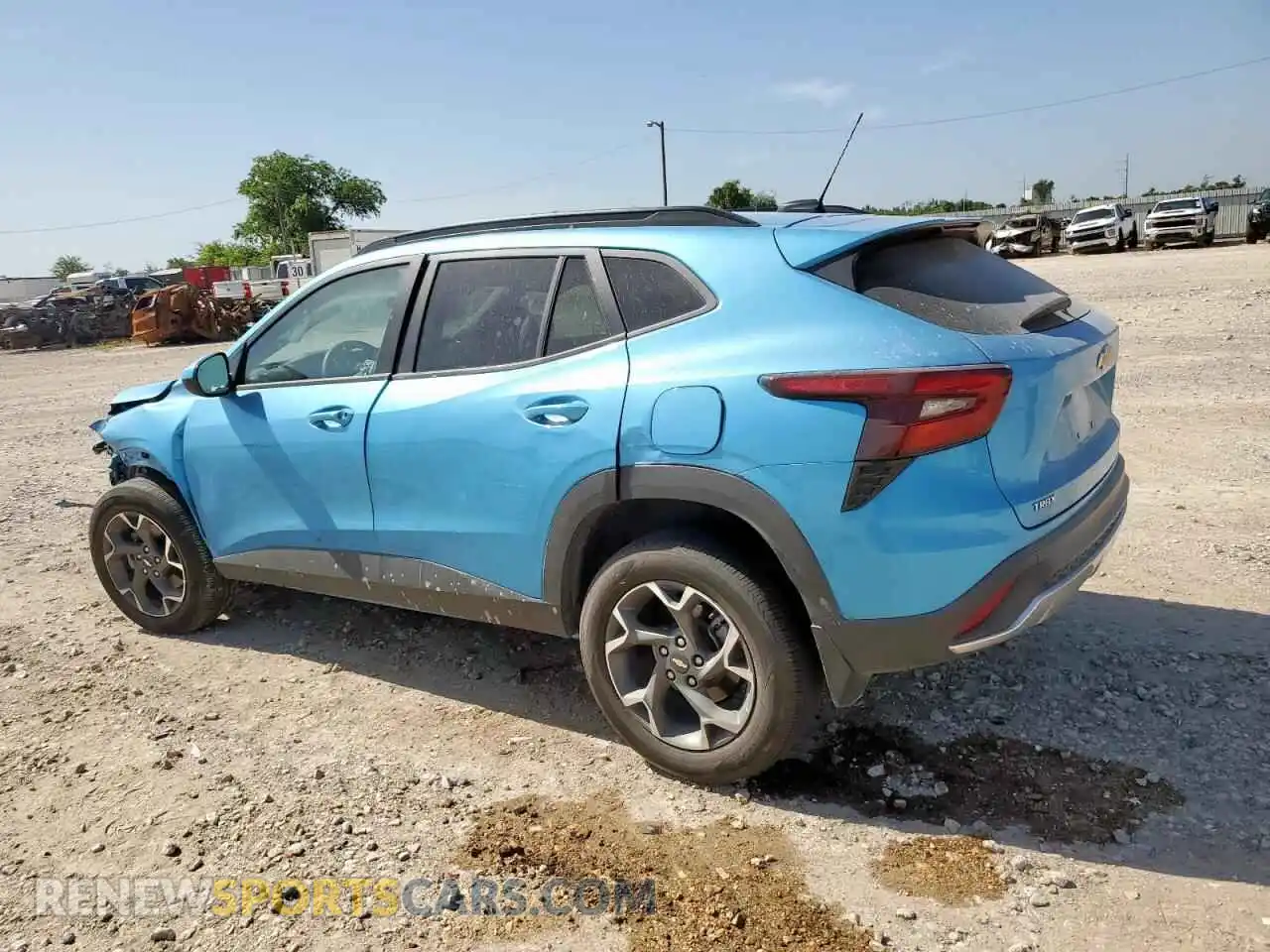 2 Photograph of a damaged car KL77LHEP2SC069104 CHEVROLET TRAX 2025