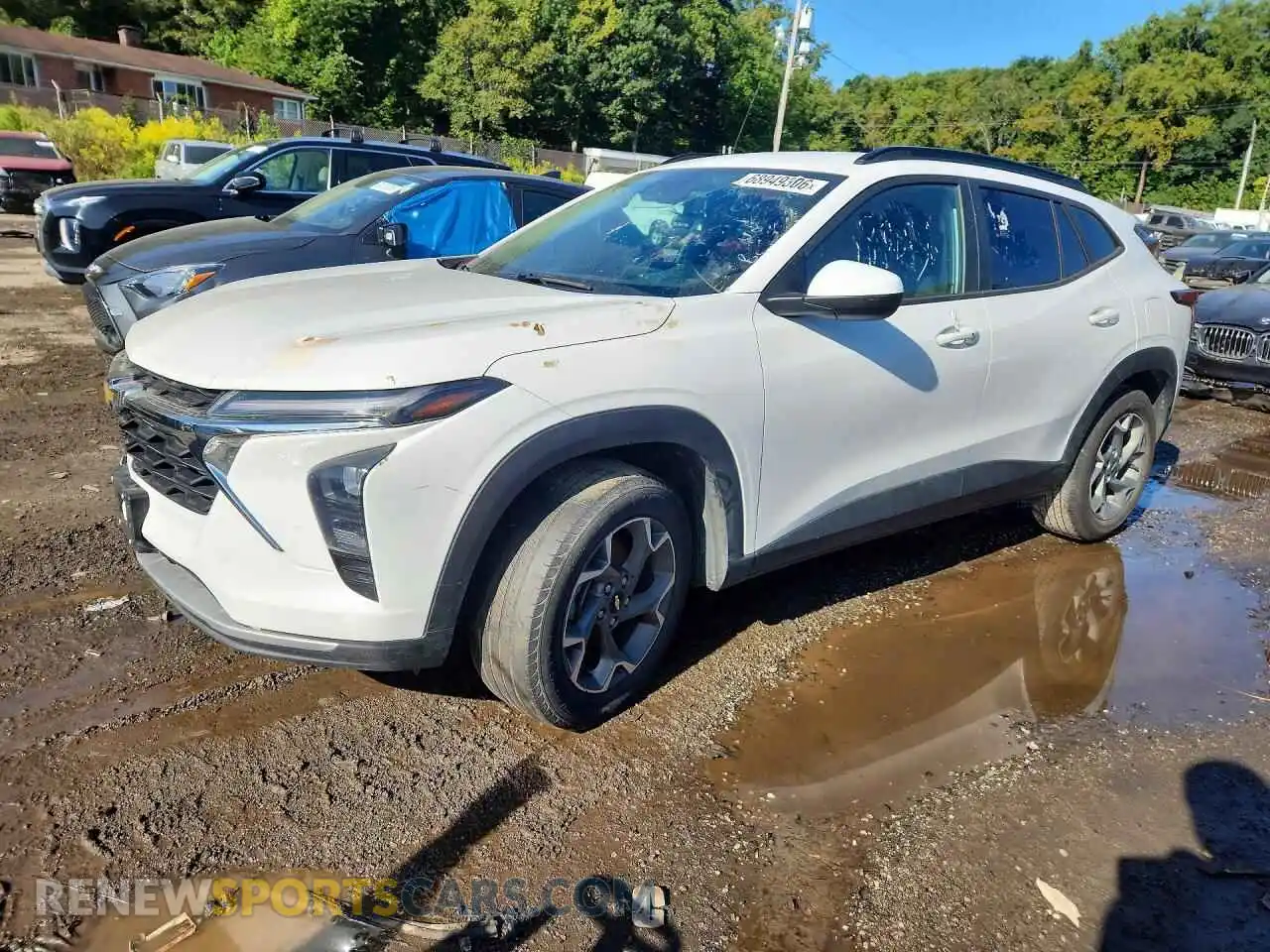 1 fotografías del automóvil dañado KL77LHEP2SC080118 CHEVROLET TRAX 2025