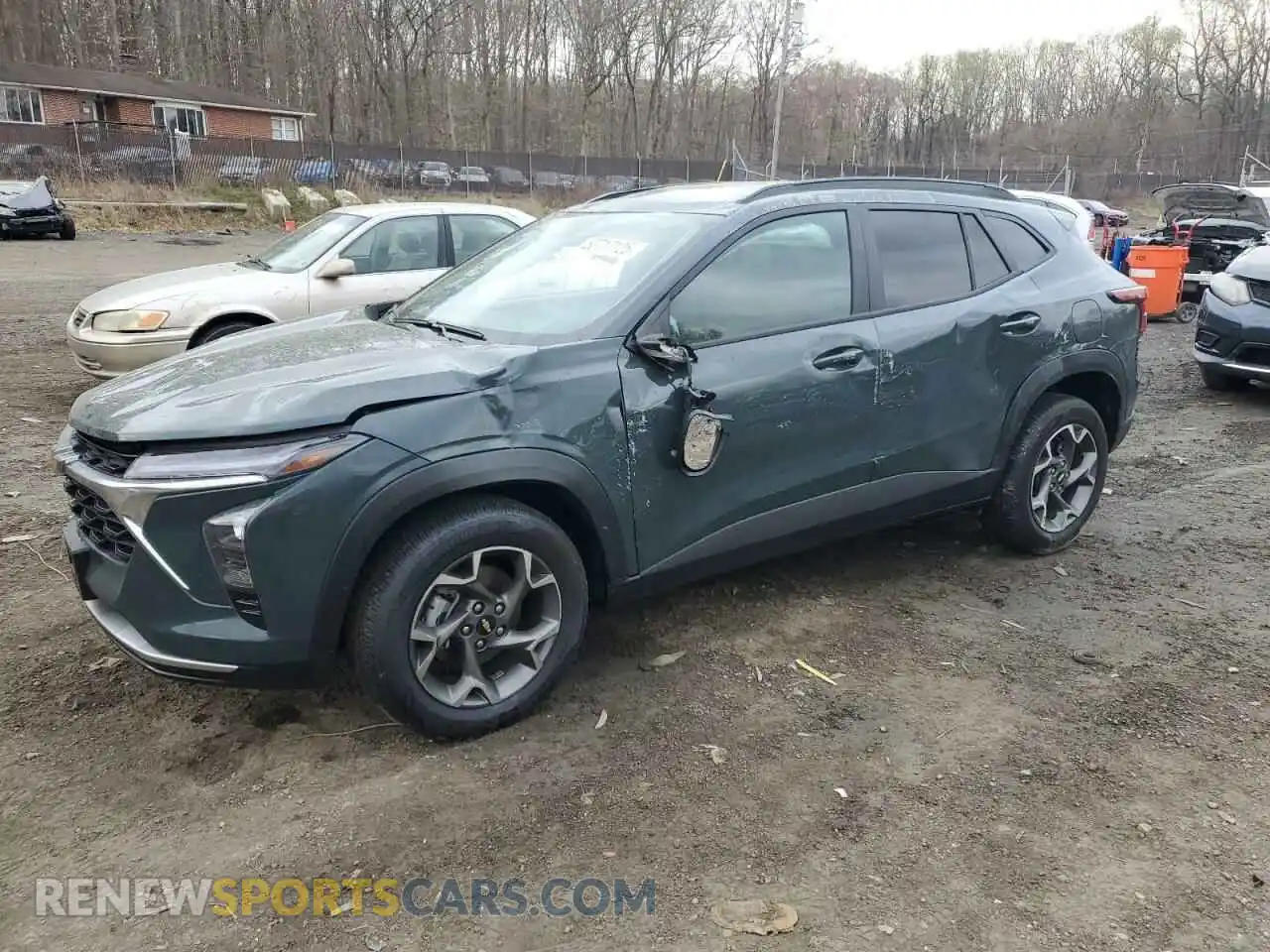 1 Photograph of a damaged car KL77LHEP2SC147073 CHEVROLET TRAX 2025