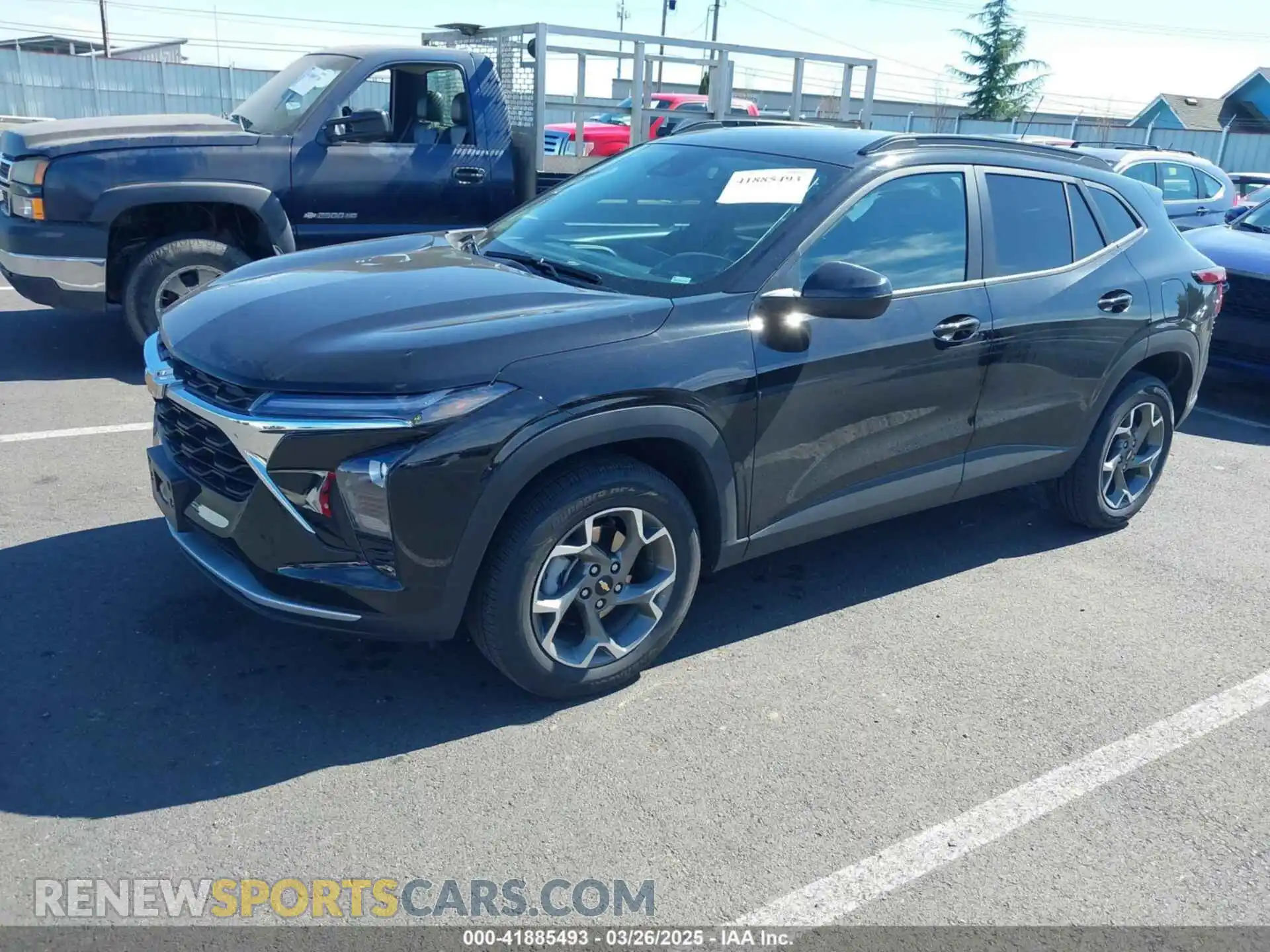 2 Photograph of a damaged car KL77LHEP2SC150488 CHEVROLET TRAX 2025