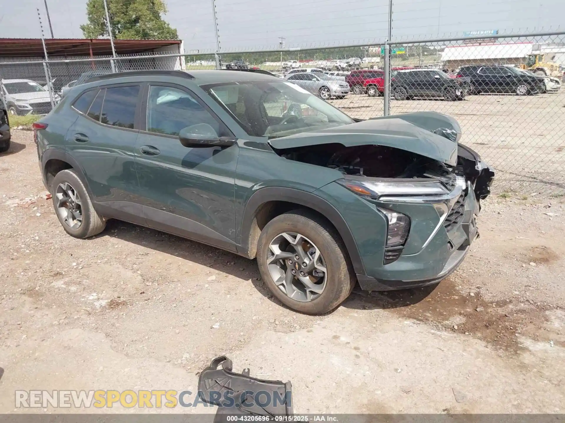 1 Photograph of a damaged car KL77LHEP2SC174676 CHEVROLET TRAX 2025
