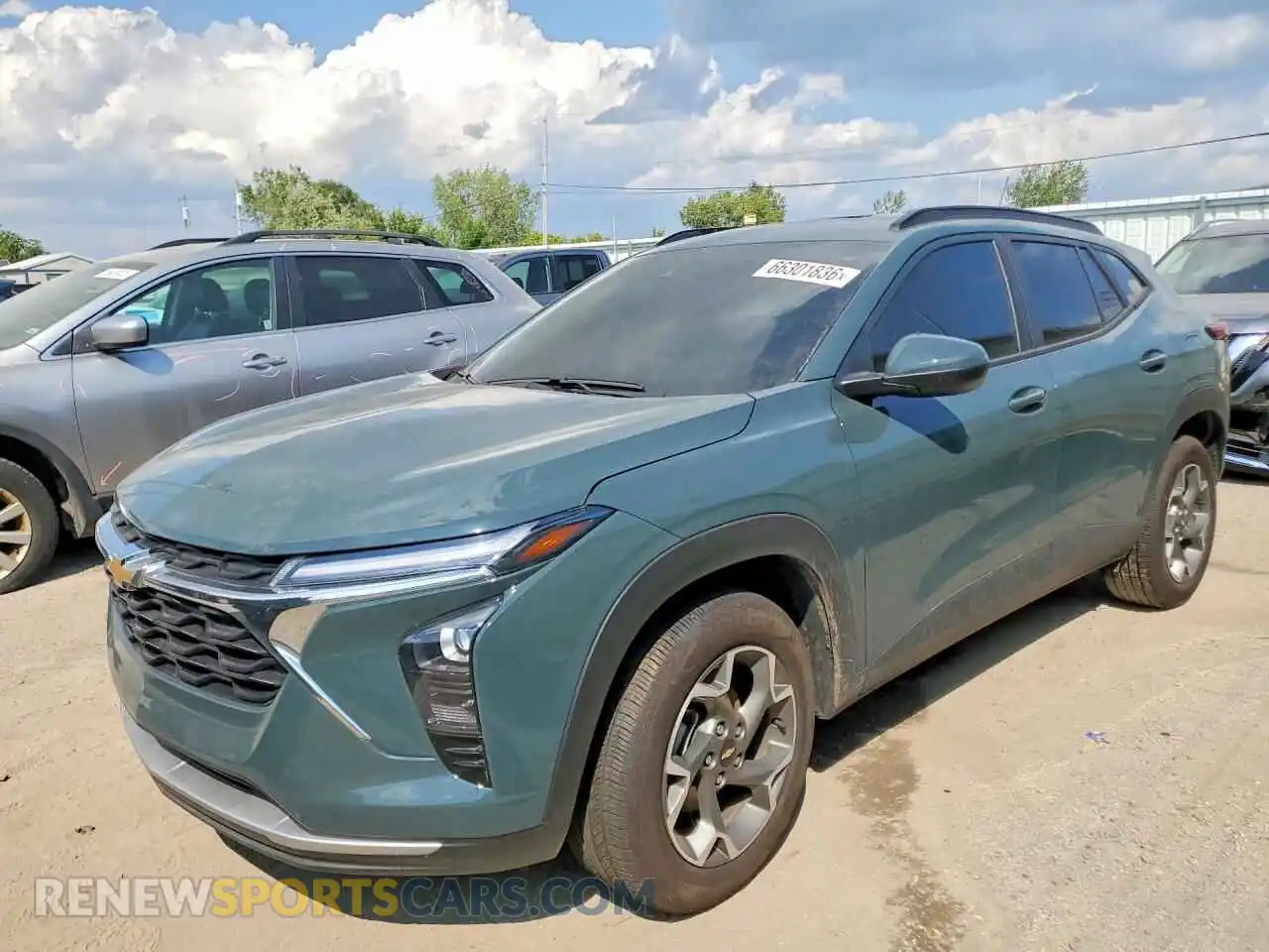 1 fotografías del automóvil dañado KL77LHEP2SC190912 CHEVROLET TRAX 2025