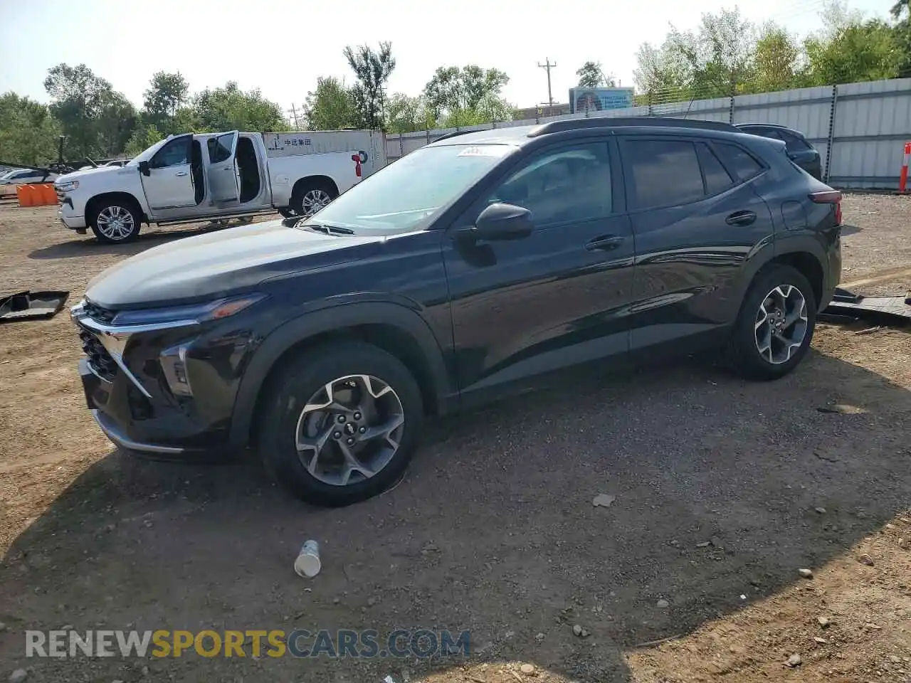 1 fotografías del automóvil dañado KL77LHEP2SC200550 CHEVROLET TRAX 2025
