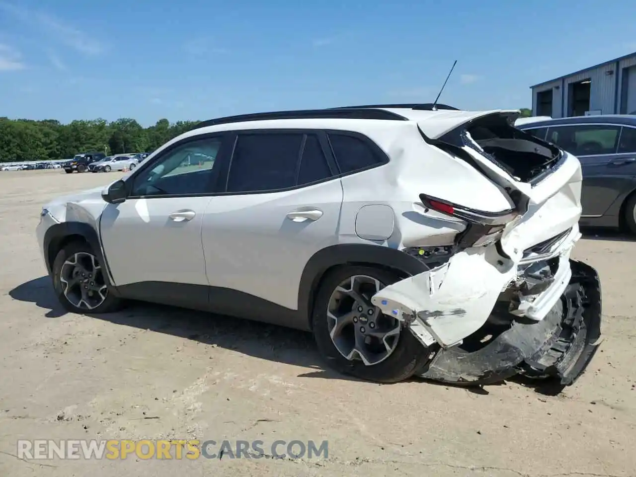 2 Photograph of a damaged car KL77LHEP2SC217994 CHEVROLET TRAX 2025