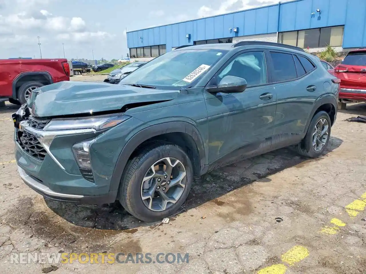 1 fotografías del automóvil dañado KL77LHEP2SC220250 CHEVROLET TRAX 2025
