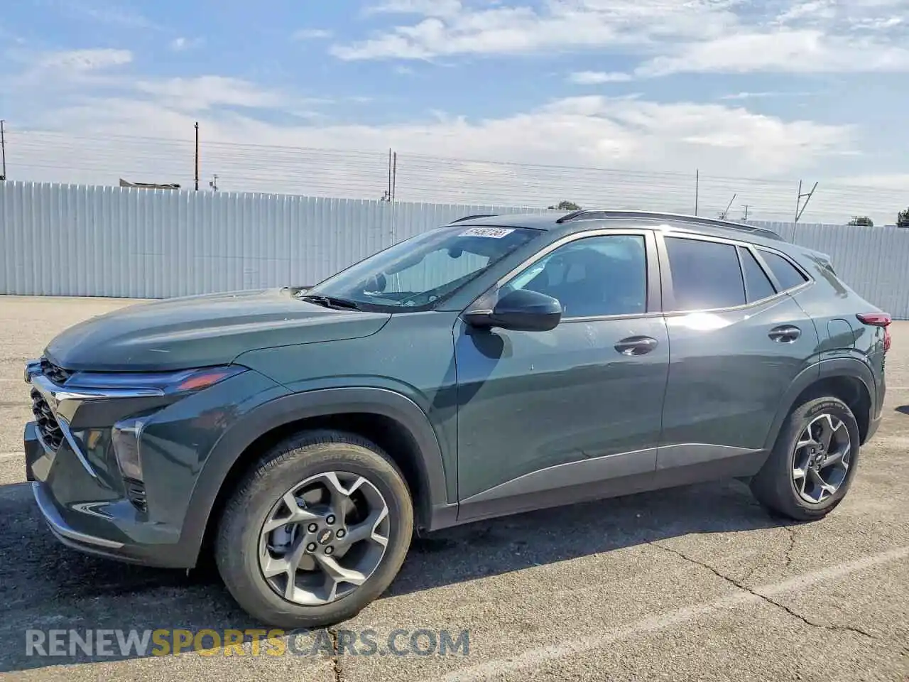 1 Photograph of a damaged car KL77LHEP2SC224394 CHEVROLET TRAX 2025