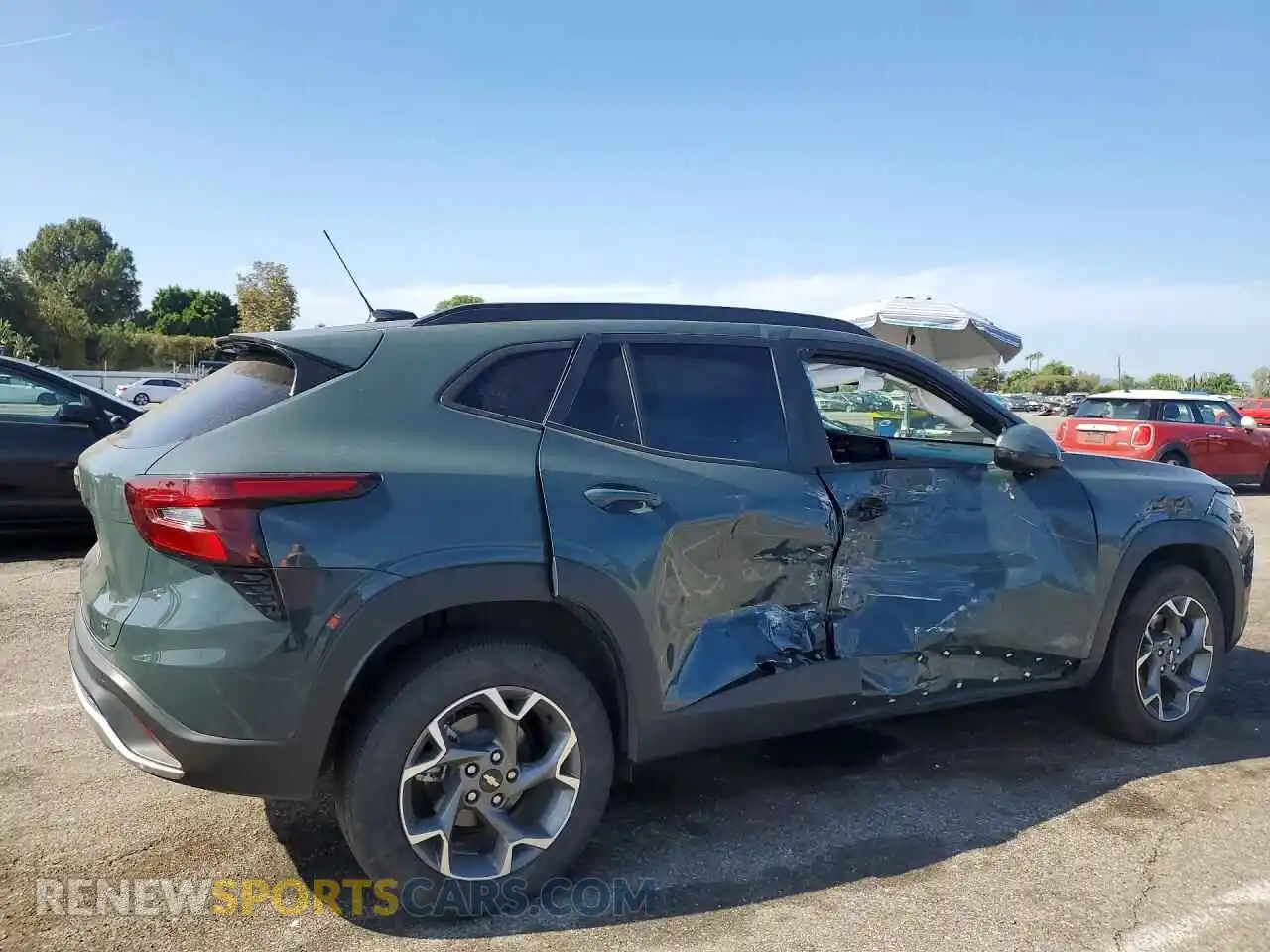 3 Photograph of a damaged car KL77LHEP2SC224394 CHEVROLET TRAX 2025