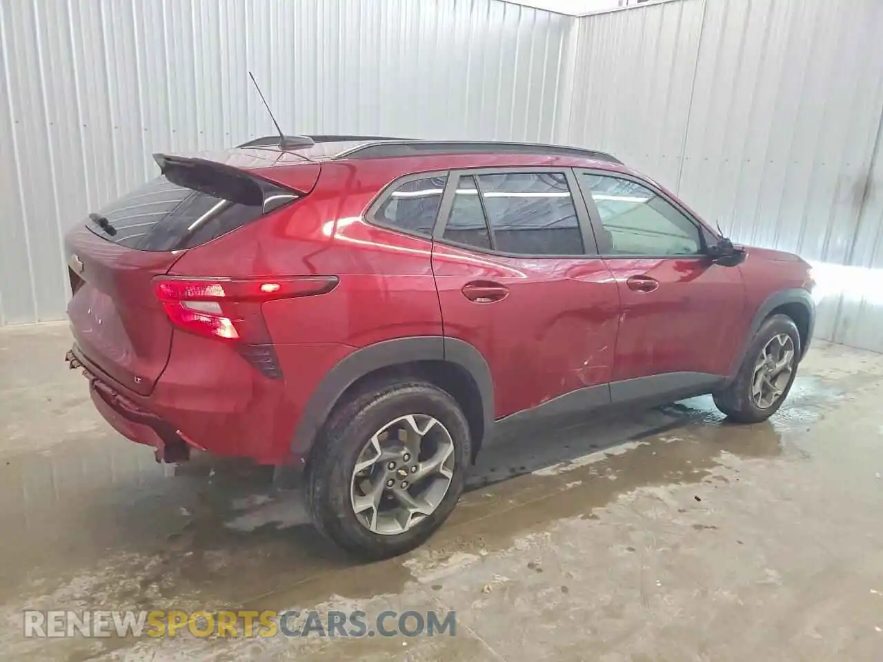 3 Photograph of a damaged car KL77LHEP2SC232396 CHEVROLET TRAX 2025