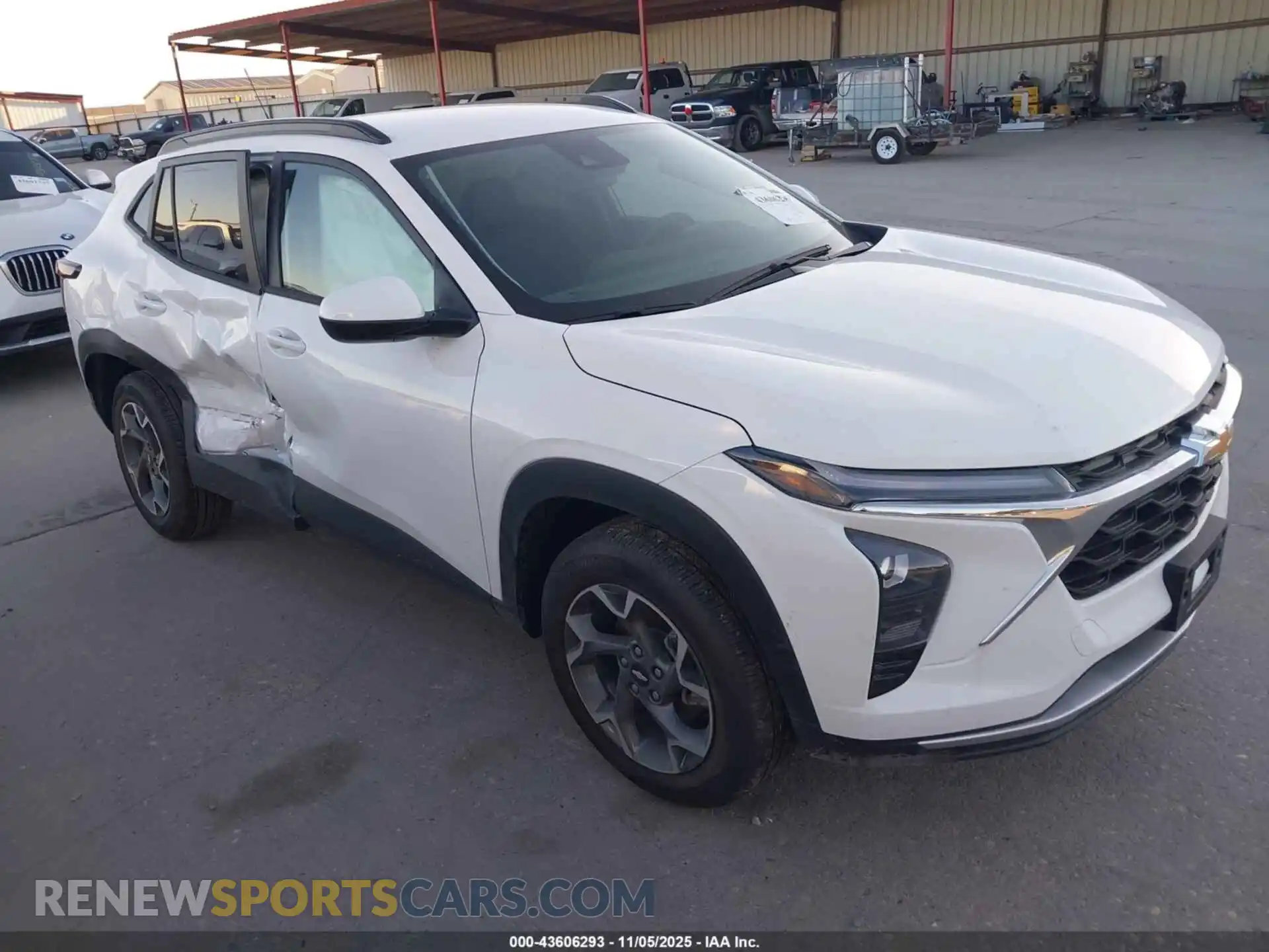 1 Photograph of a damaged car KL77LHEP2SC258738 CHEVROLET TRAX 2025