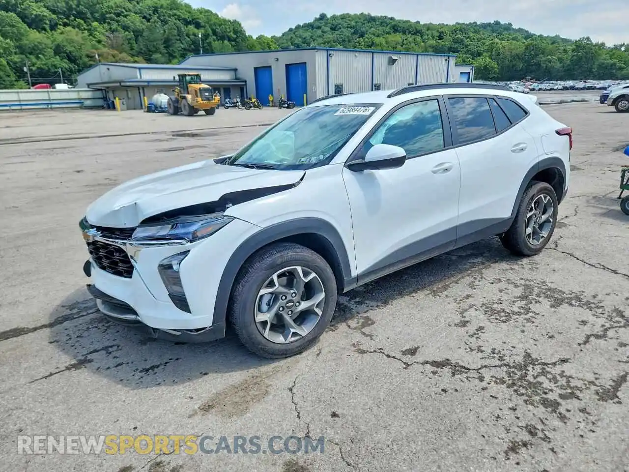 1 fotografías del automóvil dañado KL77LHEP2SC334054 CHEVROLET TRAX 2025
