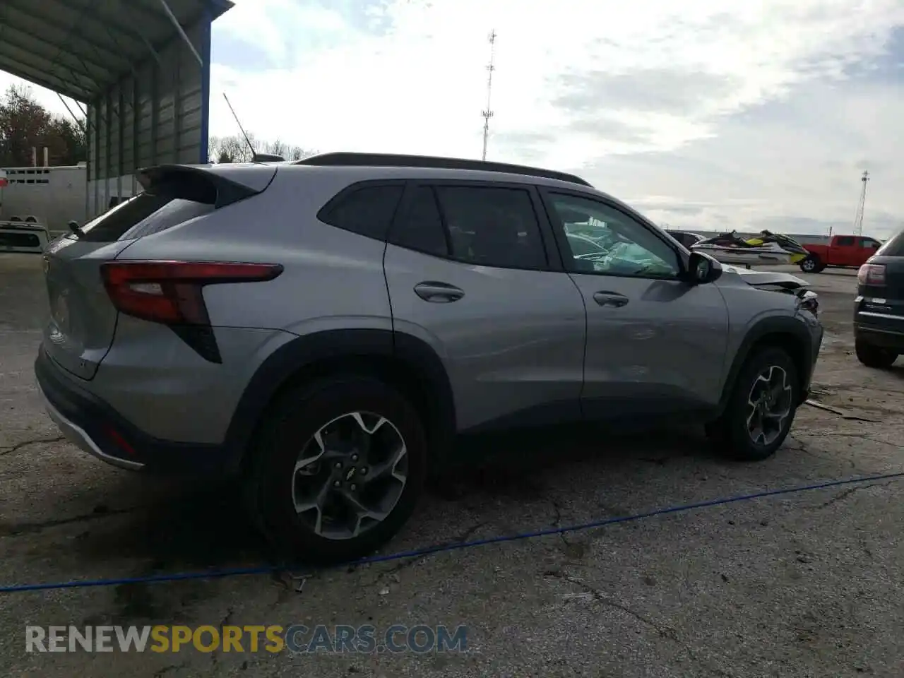3 Photograph of a damaged car KL77LHEP3SC090866 CHEVROLET TRAX 2025