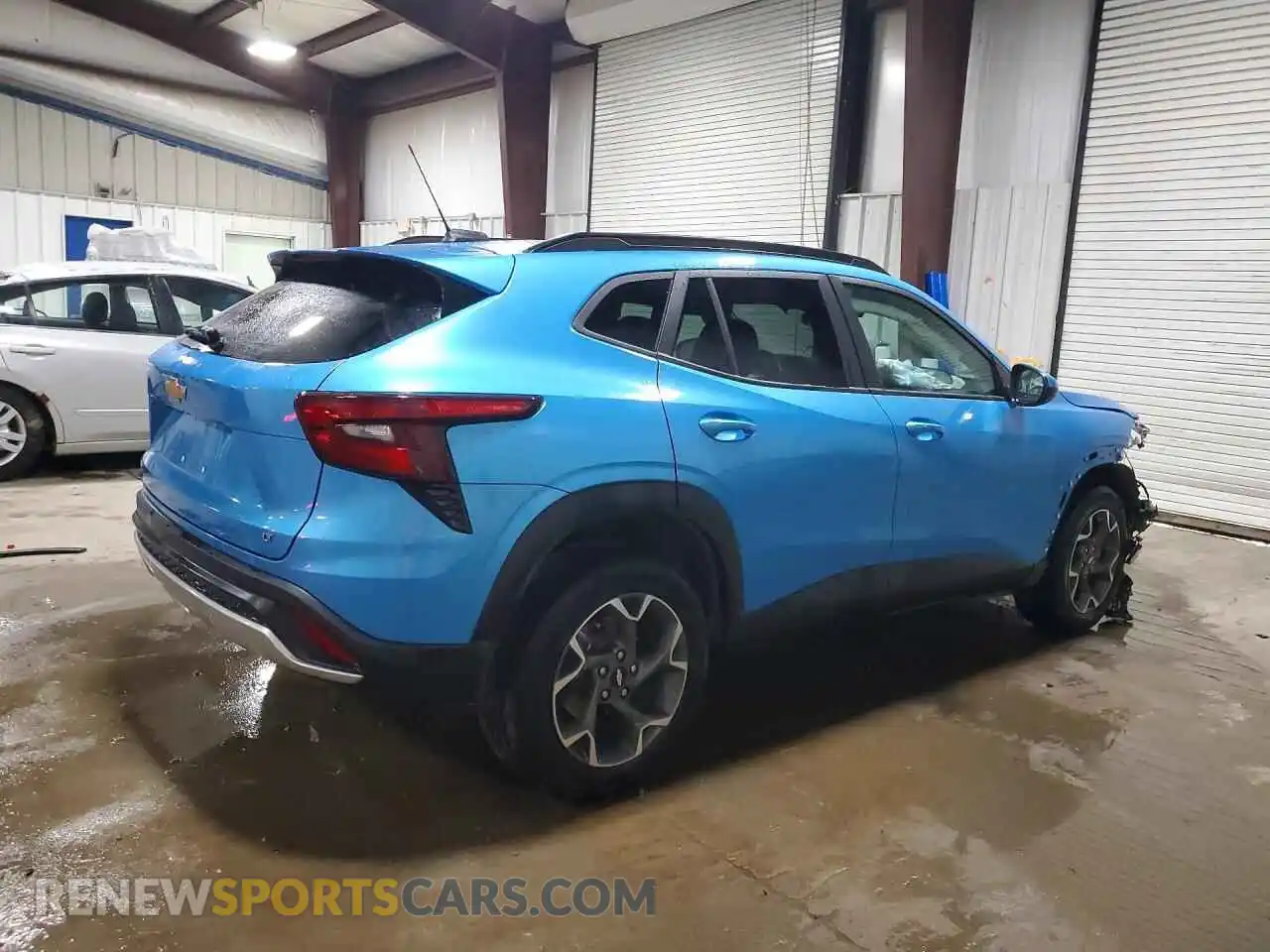 3 fotografías del automóvil dañado KL77LHEP3SC116236 CHEVROLET TRAX 2025