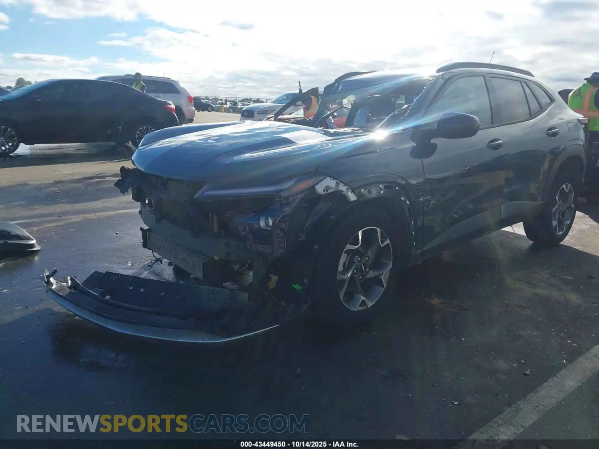 2 Photograph of a damaged car KL77LHEP3SC119458 CHEVROLET TRAX 2025