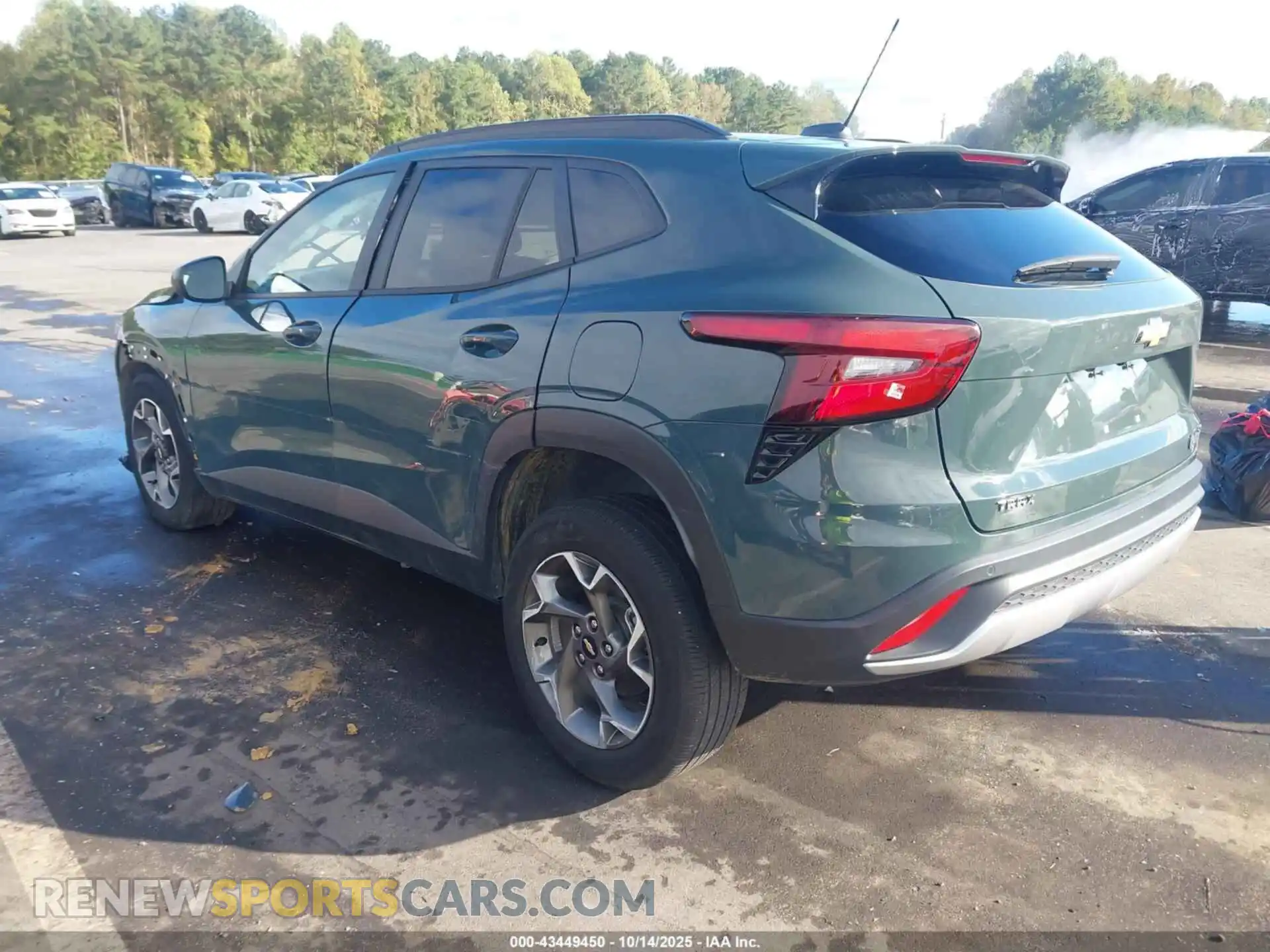 3 Photograph of a damaged car KL77LHEP3SC119458 CHEVROLET TRAX 2025