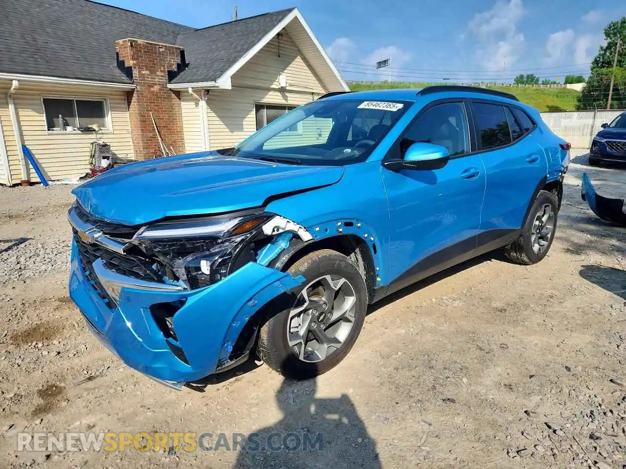 1 fotografías del automóvil dañado KL77LHEP3SC139113 CHEVROLET TRAX 2025