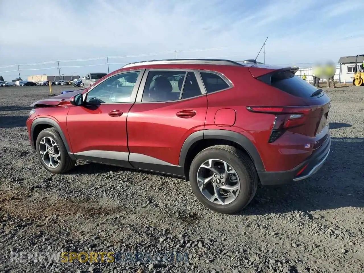 2 Photograph of a damaged car KL77LHEP3SC154789 CHEVROLET TRAX 2025