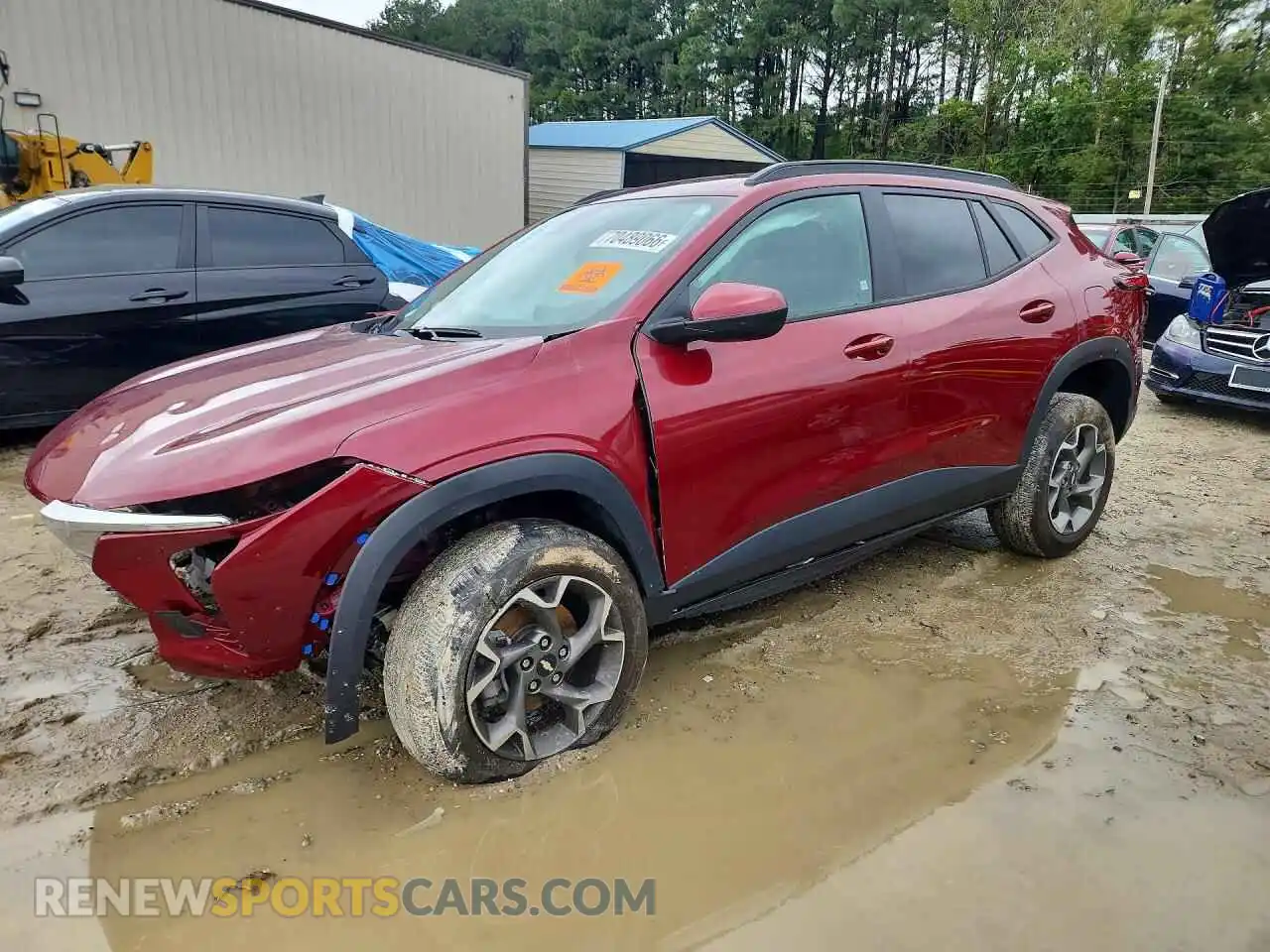 1 Photograph of a damaged car KL77LHEP3SC188473 CHEVROLET TRAX 2025