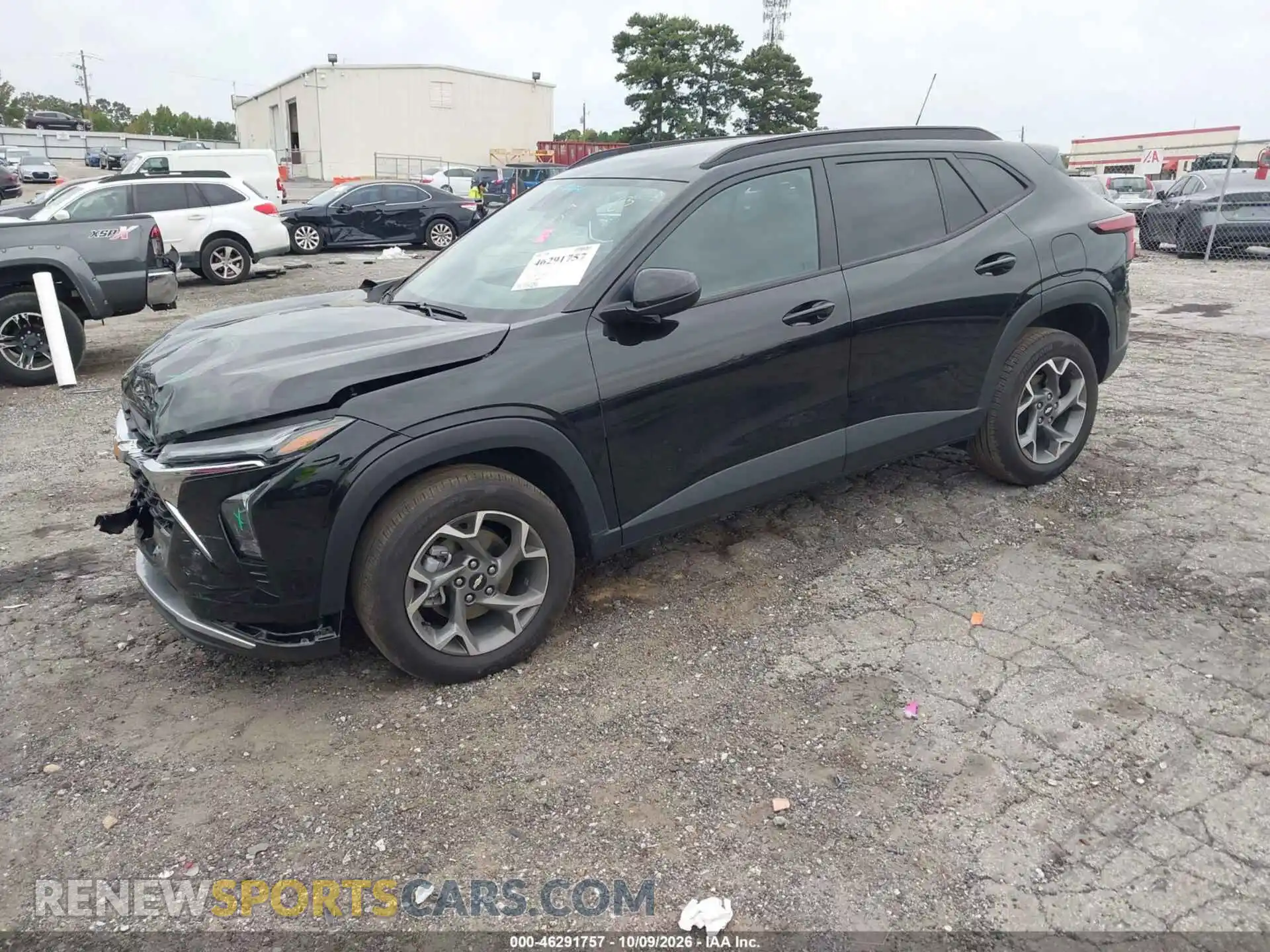 2 Photograph of a damaged car KL77LHEP3SC193916 CHEVROLET TRAX 2025