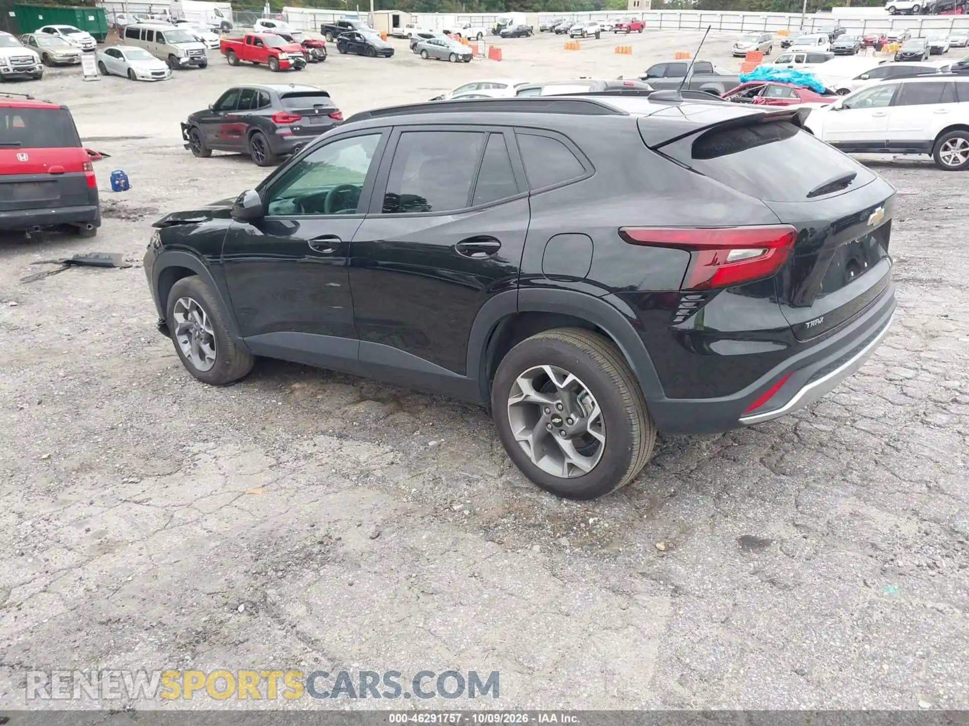 3 Photograph of a damaged car KL77LHEP3SC193916 CHEVROLET TRAX 2025