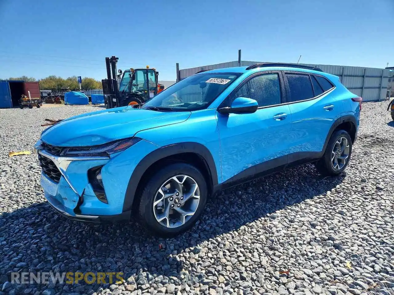 1 Photograph of a damaged car KL77LHEP3SC217616 CHEVROLET TRAX 2025