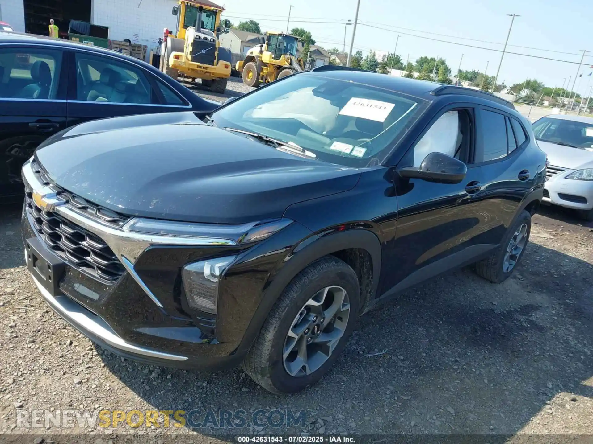 2 Photograph of a damaged car KL77LHEP3SC220595 CHEVROLET TRAX 2025