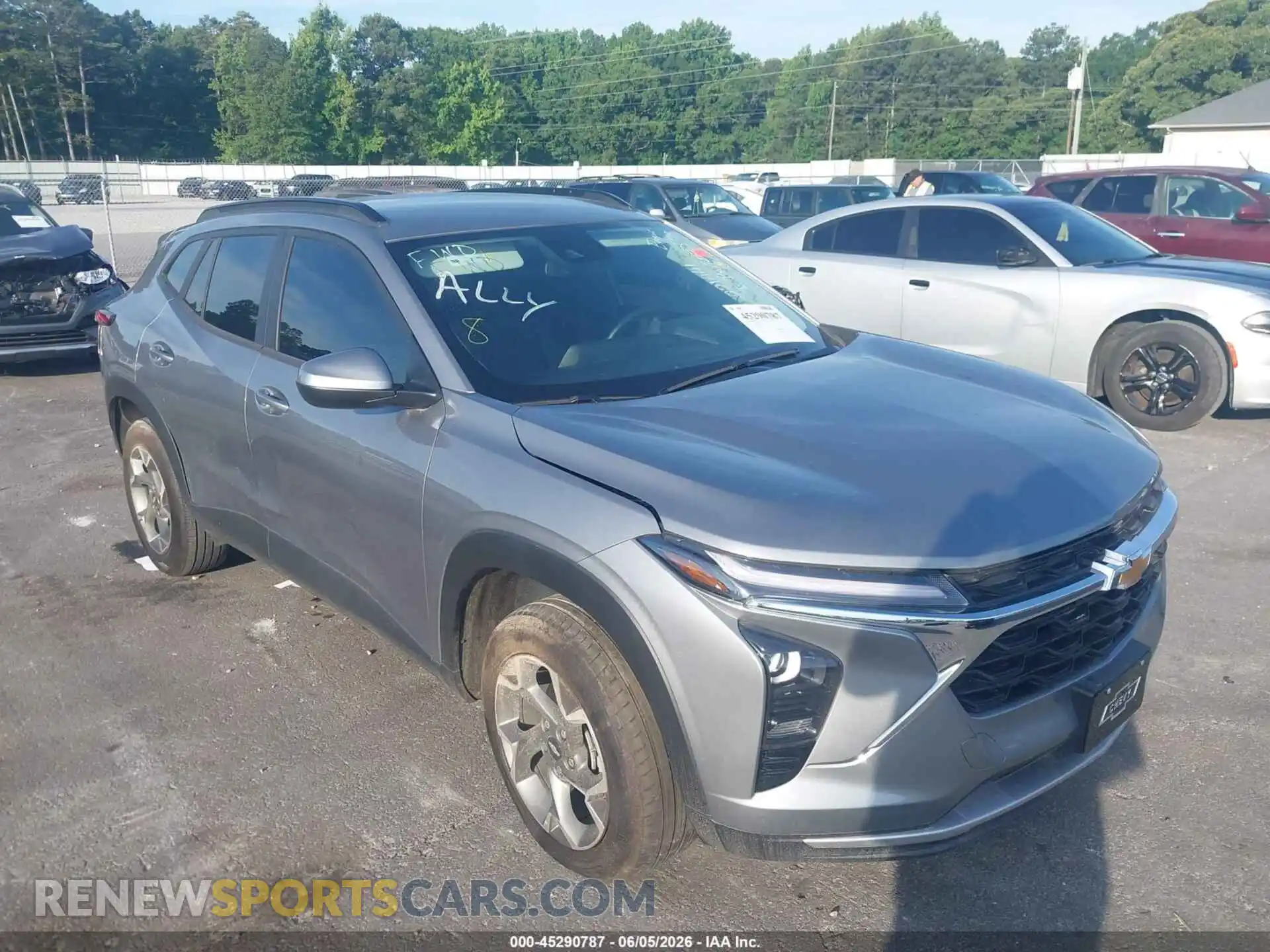 1 Photograph of a damaged car KL77LHEP3SC221441 CHEVROLET TRAX 2025