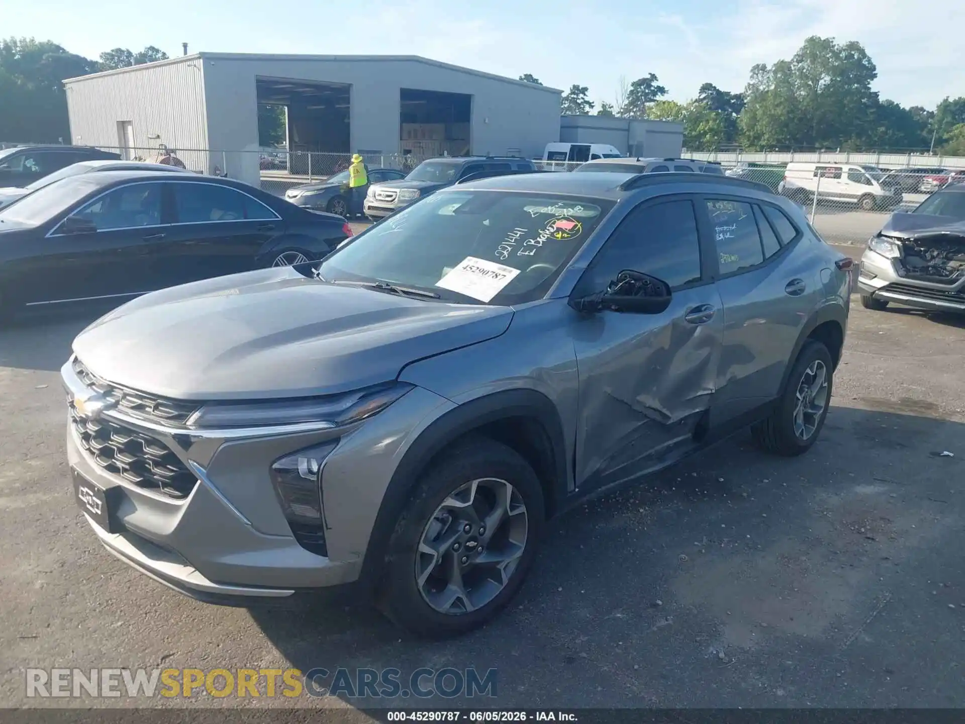 2 Photograph of a damaged car KL77LHEP3SC221441 CHEVROLET TRAX 2025
