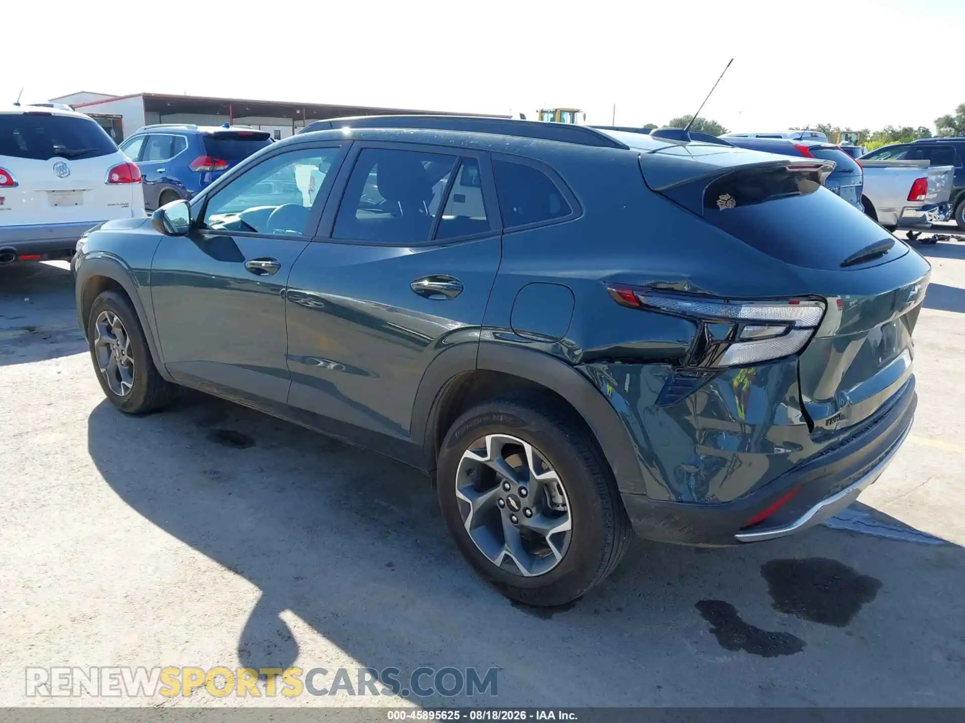 3 Photograph of a damaged car KL77LHEP3SC227448 CHEVROLET TRAX 2025