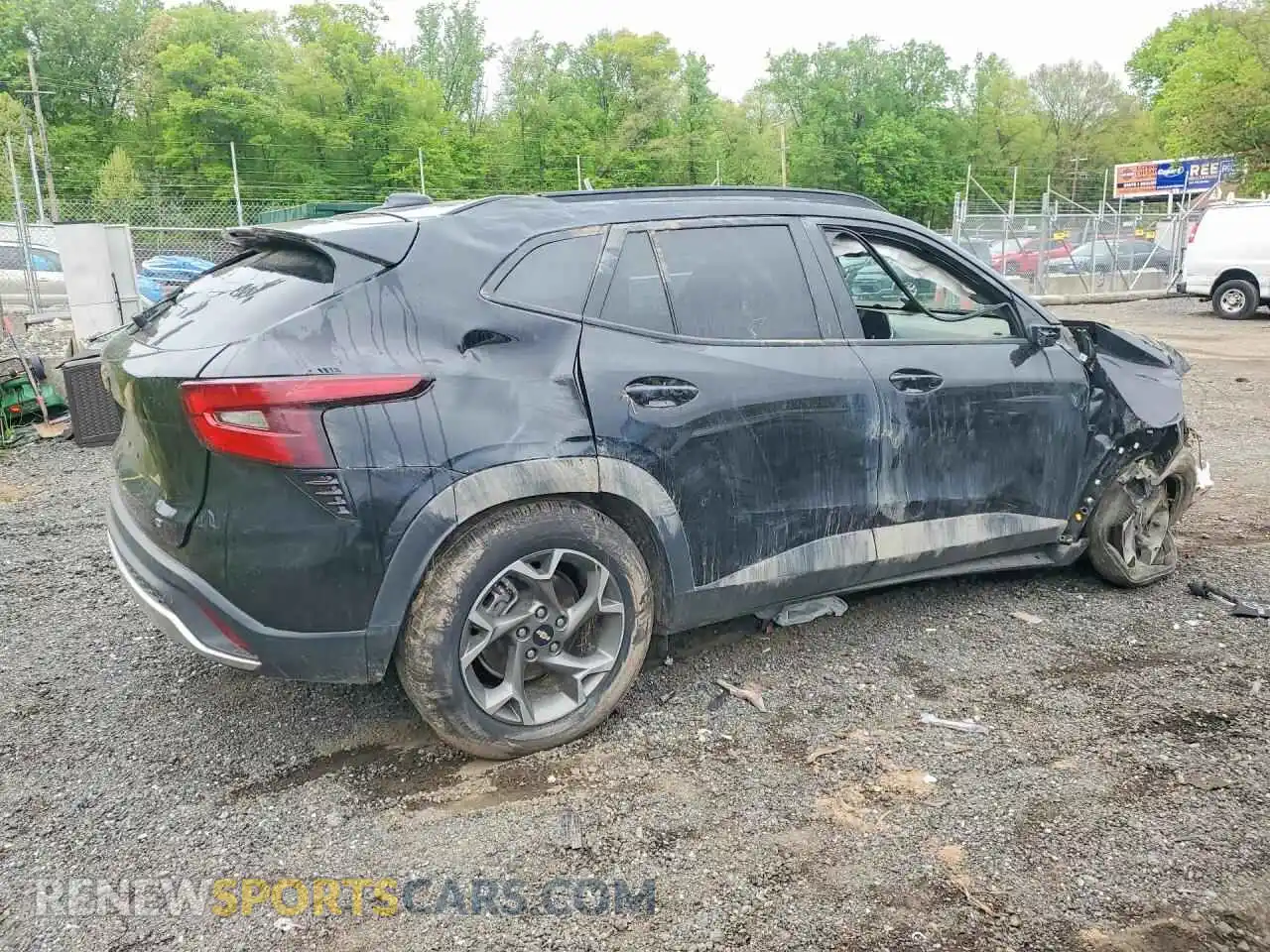 3 Photograph of a damaged car KL77LHEP3SC232536 CHEVROLET TRAX 2025