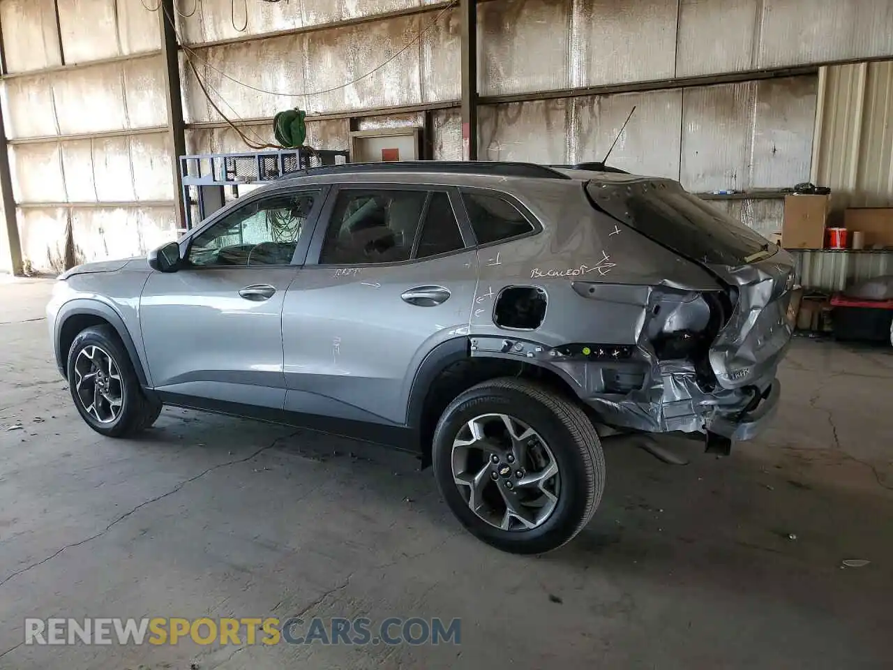 2 Photograph of a damaged car KL77LHEP3SC268856 CHEVROLET TRAX 2025