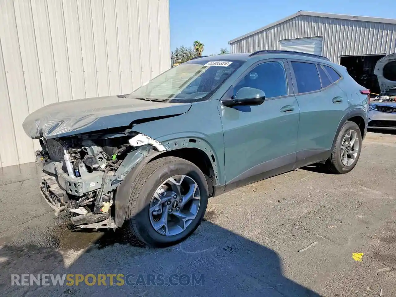 1 Photograph of a damaged car KL77LHEP3SC272762 CHEVROLET TRAX 2025