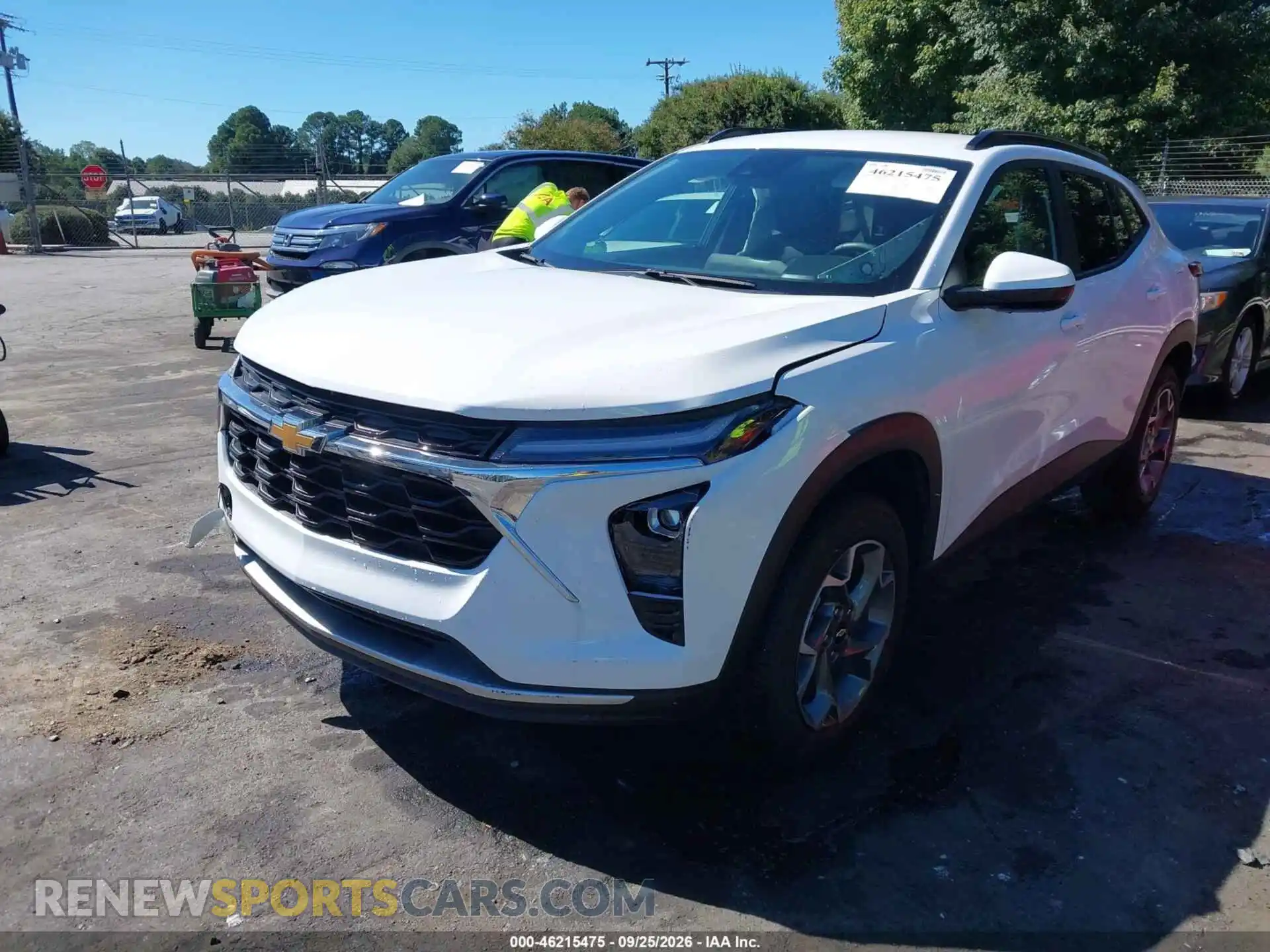 2 Photograph of a damaged car KL77LHEP3SC272924 CHEVROLET TRAX 2025