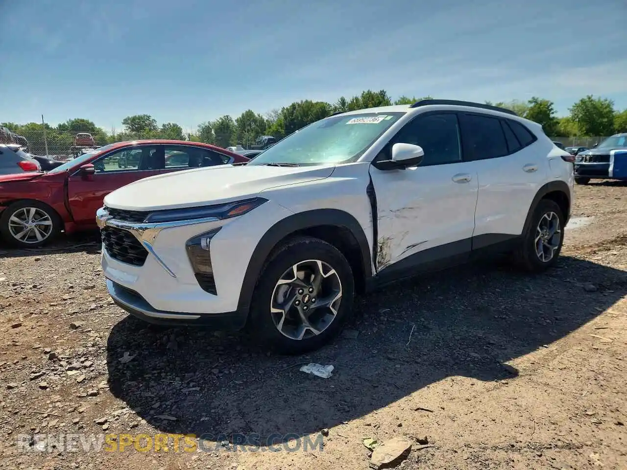 1 fotografías del automóvil dañado KL77LHEP3SC313715 CHEVROLET TRAX 2025