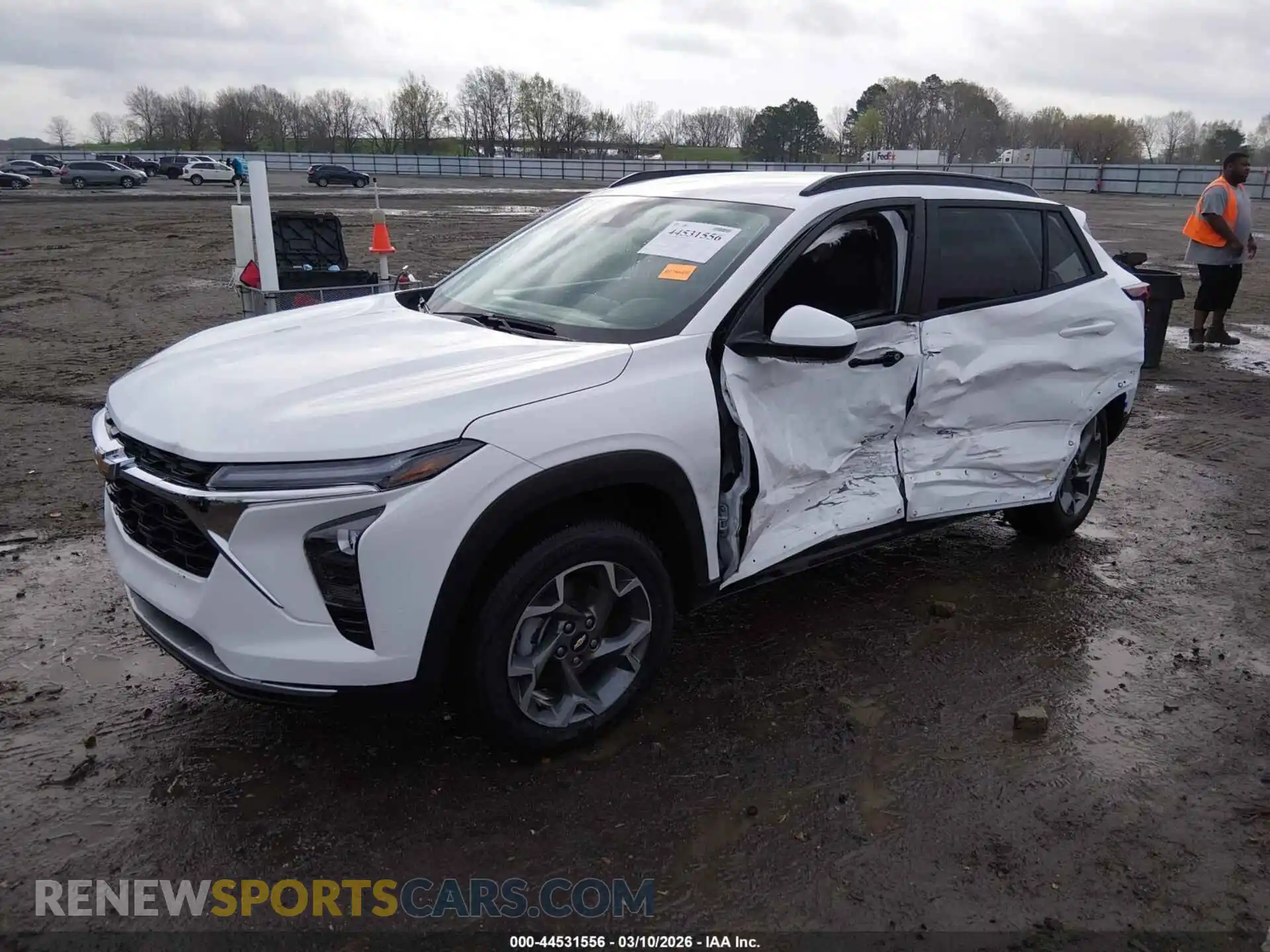 2 Photograph of a damaged car KL77LHEP3SC337657 CHEVROLET TRAX 2025